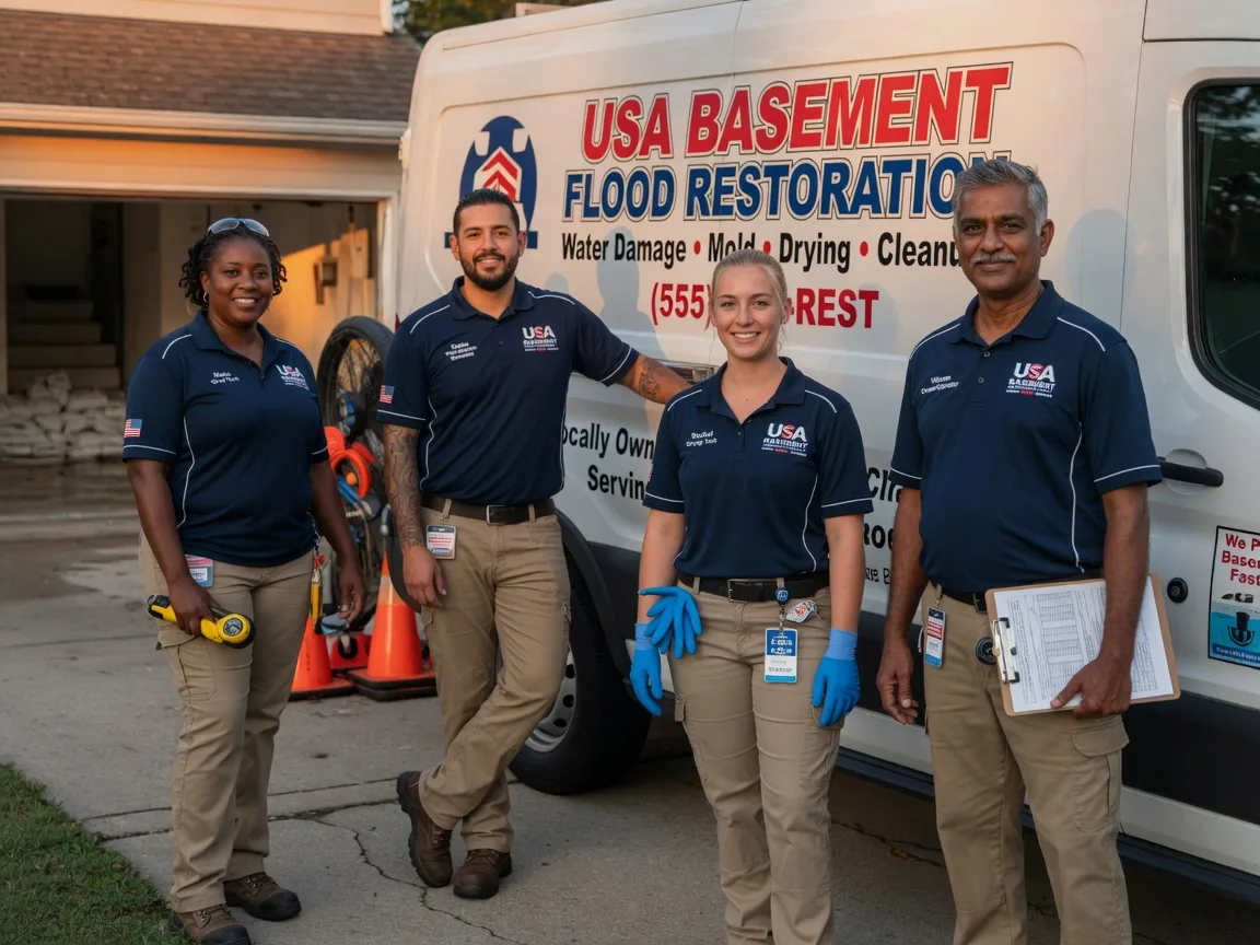 Basement Flood Cleanup company in Bells, TX